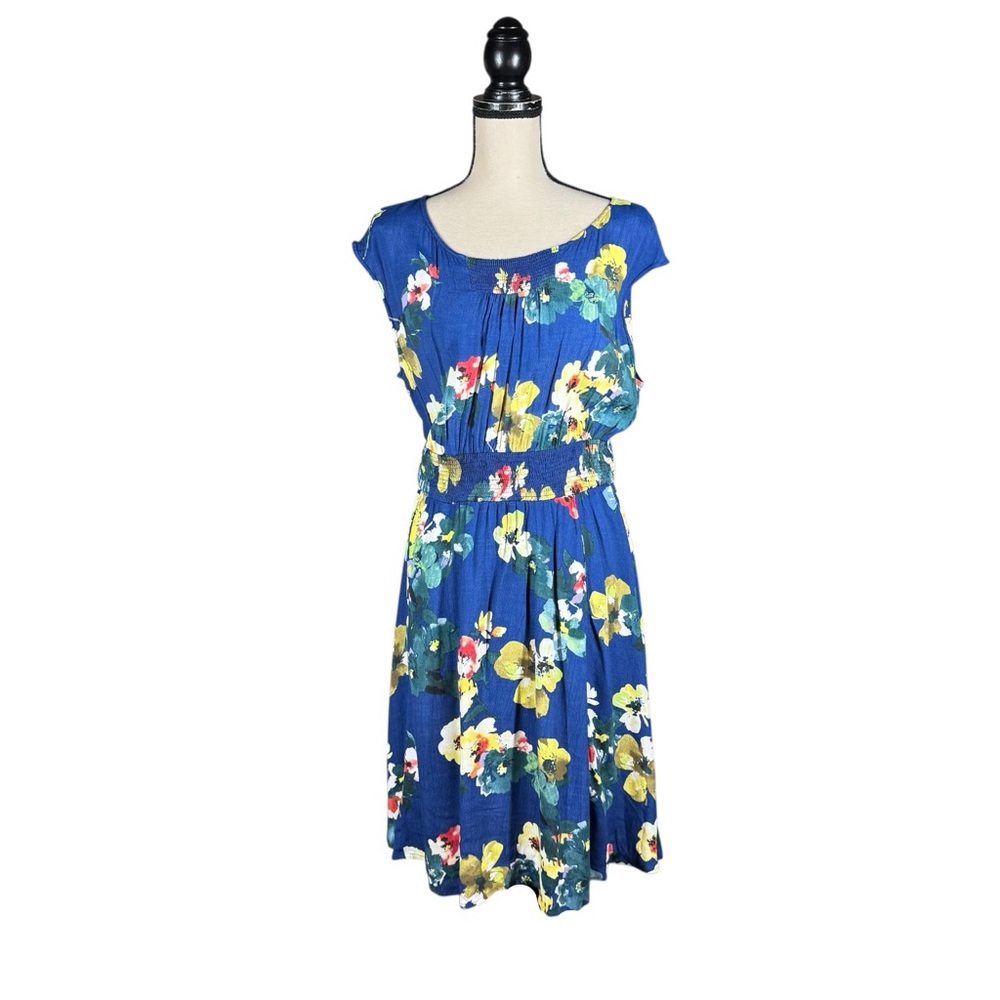 Anthropologie Maeve Evaline Floral Feminine Romantic Blouson Dress - Picture 2 of 5